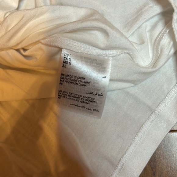 Inc international concept short sleeve blouse Size L with glitter cheetah - Picture 4 of 4